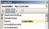 Properties Window: Controller Object